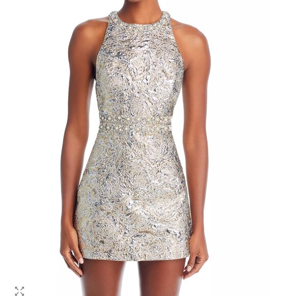 Alice + Olivia Dru Mini Dress - Picture 1 of 6